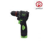 خرید دریل شارژی چکشی دو باتری براشلس لیتیوم 16 ولت پی ای پی مدل BID-1615