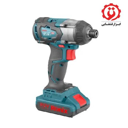خرید پیچ گوشتی چکشی شارژی براشلس لیتیوم 20 ولت رونیکس مدل 8906