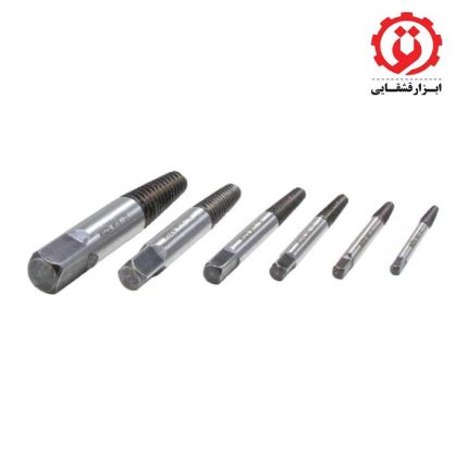ست قلاویز دستی چپ گرد 6 عددی ریزو مدل SES6