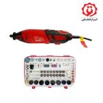 قیمت و خرید اینترنتی فرز مینیاتوری 194 پارچه دیمر دار توسن مدل 3513MDG194