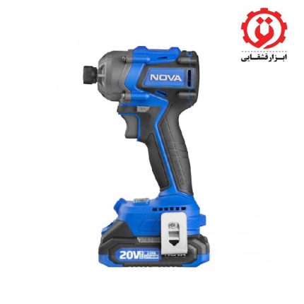خرید بکس شارژی 1/2 اینچ براشلس 20 ولت نووا مدل 5532