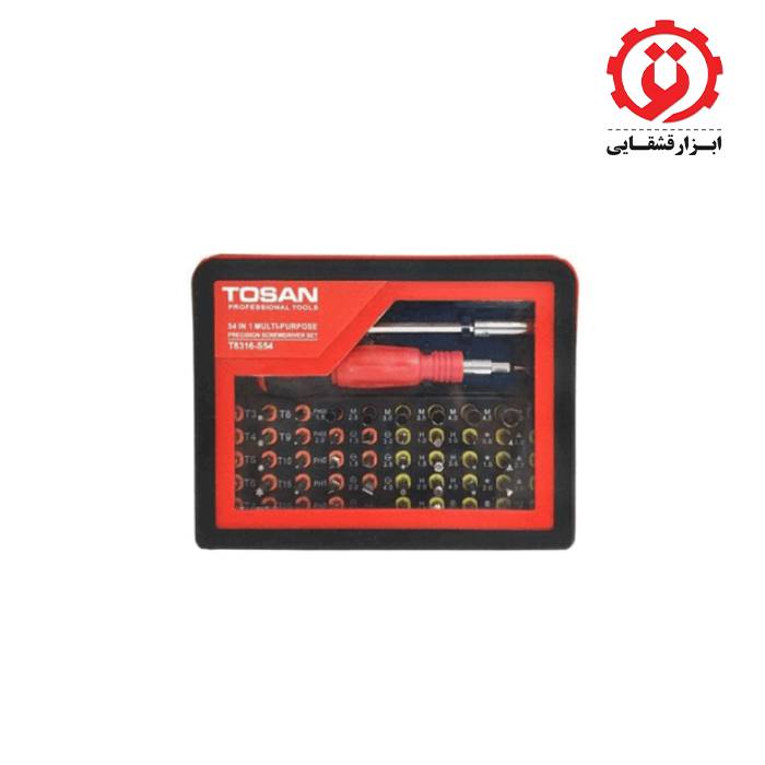 gshtools.com_ (7) خرید ست پیچ گوشتی 54 عددی توسن مدل T8316-S54