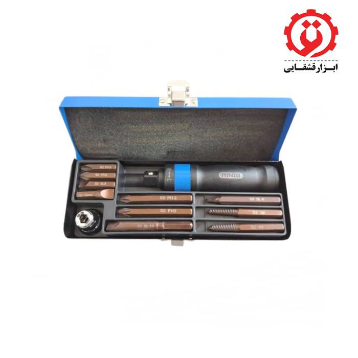 gshtools.com_ (2) پیچ گوشتی تقه ای آبی هیتون از ابزار قشقائی