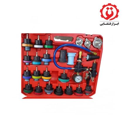 خرید اینترنتی کیت تست نشتی رادیاتور 28 پارچه جی تولز