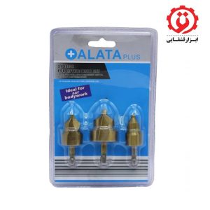 مته کاجی لوله گشاد کن مجموعه 3 عددی آلاتا مدل YP-2PELE-LULE SABZ