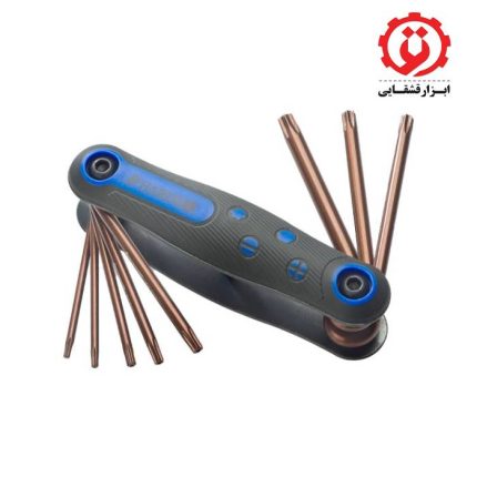 آچار آلن چاقویی ستاره ای 8 عددی هاردکس مدل FTK-8